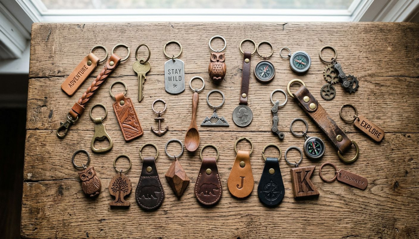 Choisir le bon matériau pour votre porte-clés personnalisé