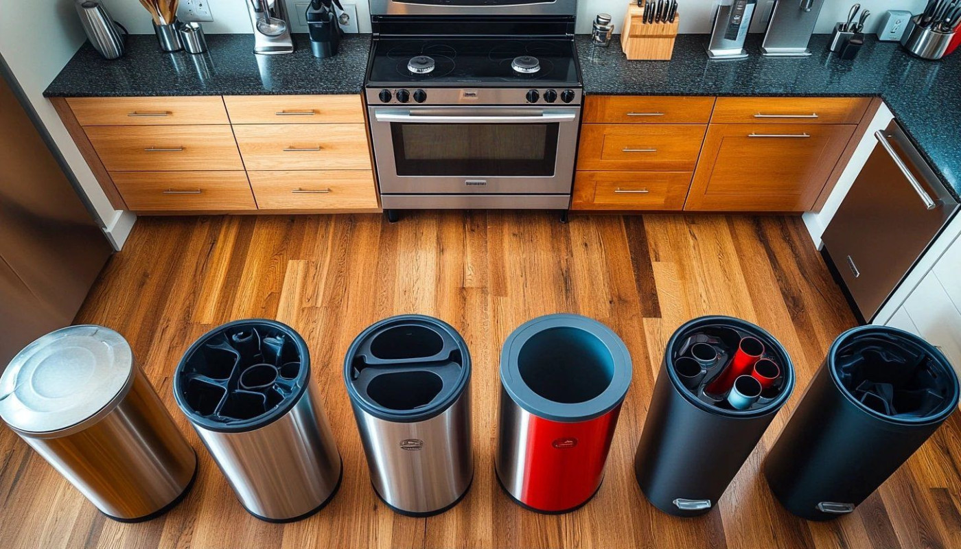Comment choisir la taille et le type de poubelle pour votre cuisine ?